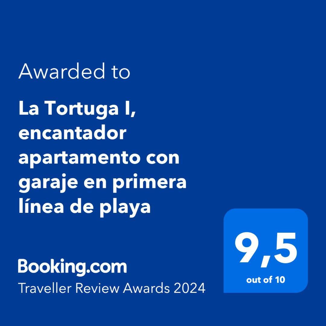 La Tortuga I, Encantador Apartamento Con Garaje En Primera Linea De Playa Tarifa Esterno foto